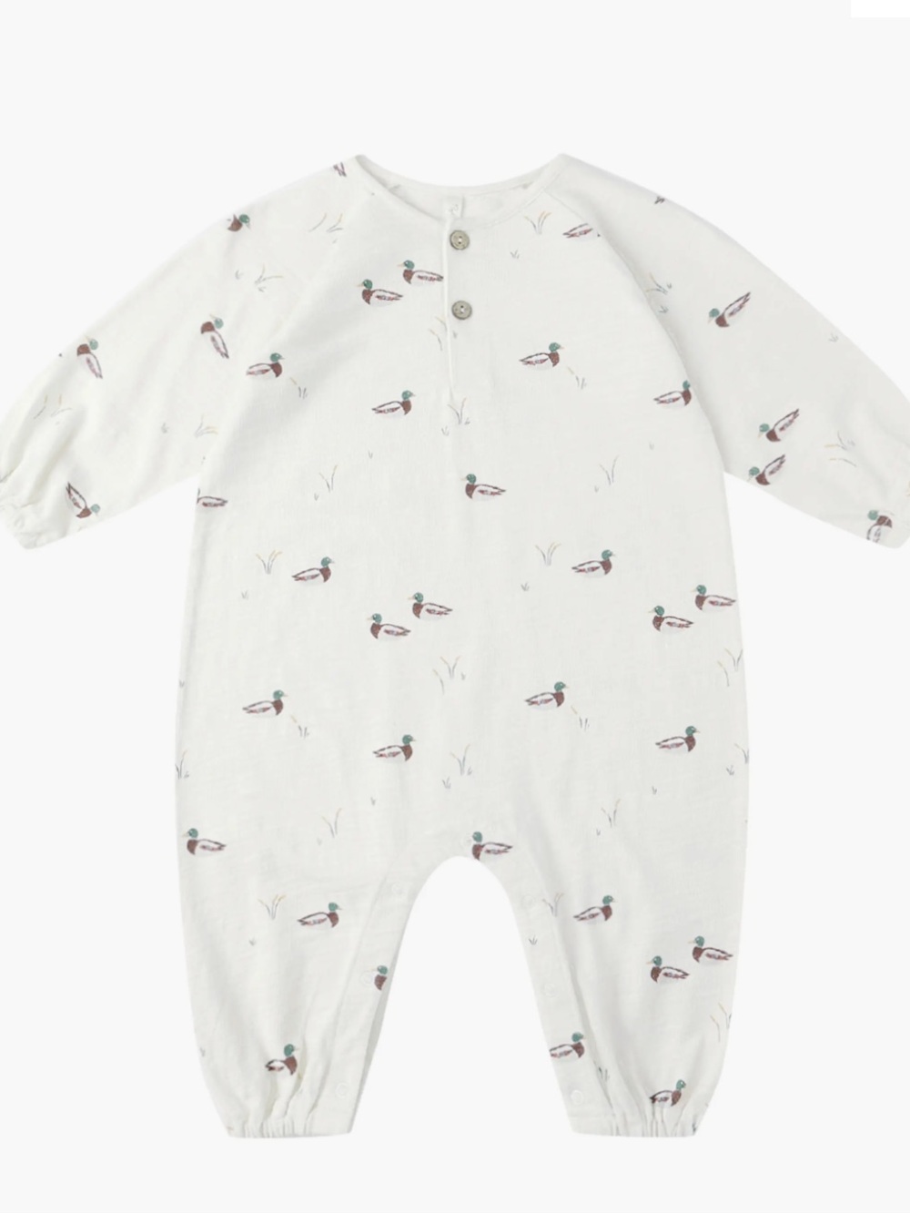 Rylee and Cru Mallard Ducks Romper 12-18 mo